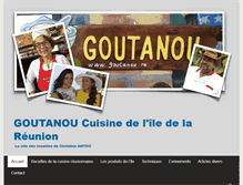 Tablet Screenshot of goutanou.re